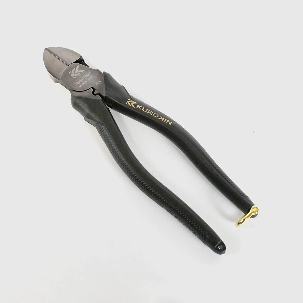【予約商品】フジ矢 偏芯強力ニッパ薄刃（黒金）175mm 760N-175BG-