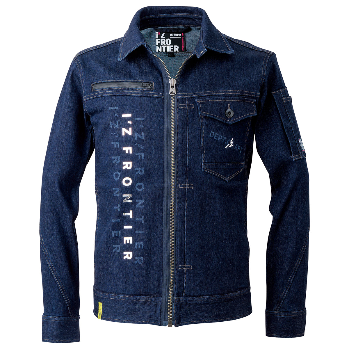 I’Z FRONTIER リミテッドストレッチデニムワークジャケット #7710 [2026SS]-7710-81-M