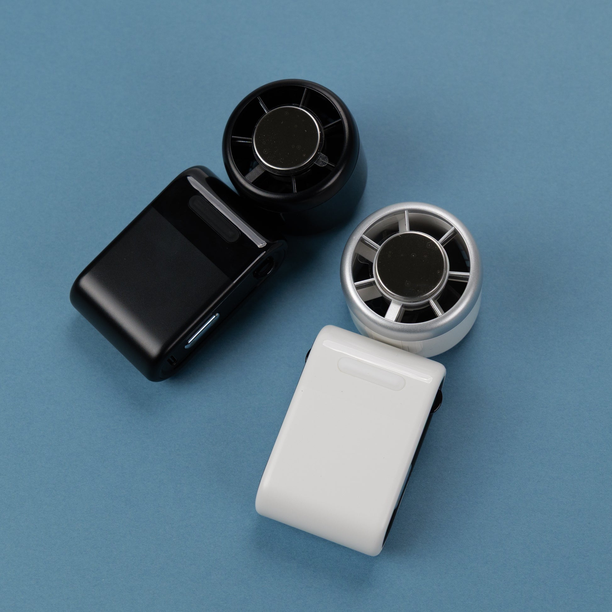 WINGACE 冷却プレート付強力ハンディ扇風機 ポケ冷えファン RPF-11B/W-