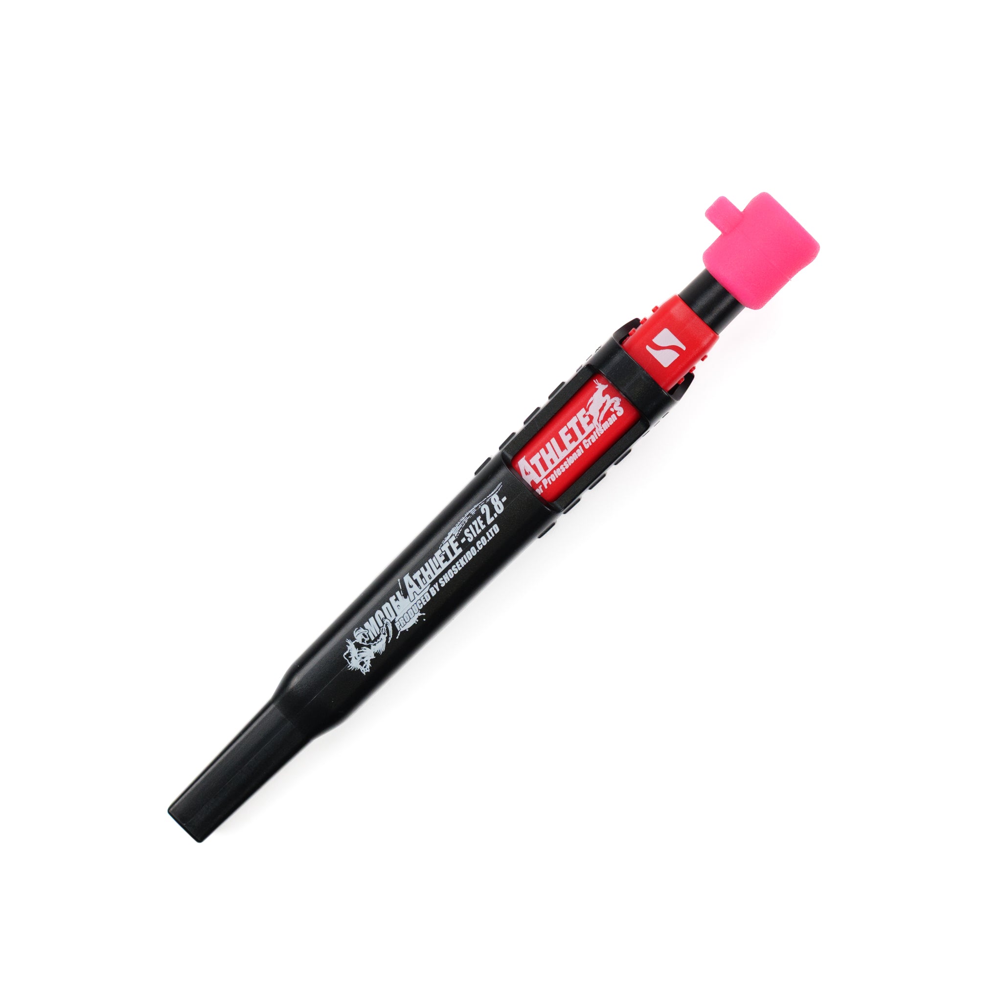 祥碩堂 MODEL ATHLETE 丸芯 2.8mm 本体 (赤芯/白芯/蛍光ピンク芯)