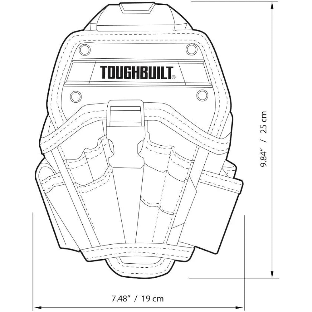 TOUGHBUILT ドリルホルスター【L】 TB-CT-20-L-