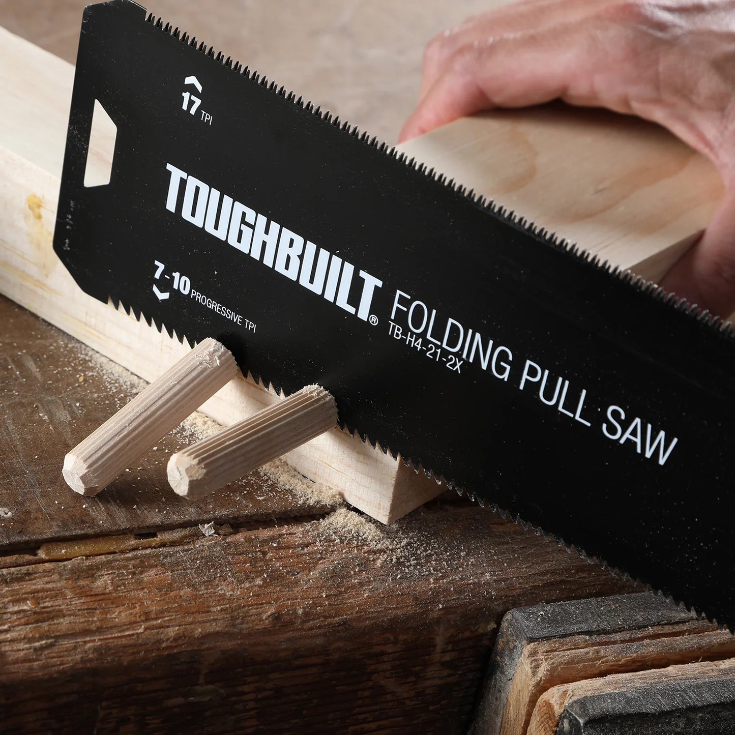 TOUGHBUILT フォールディングカッターソー TB-H4-21-2X-