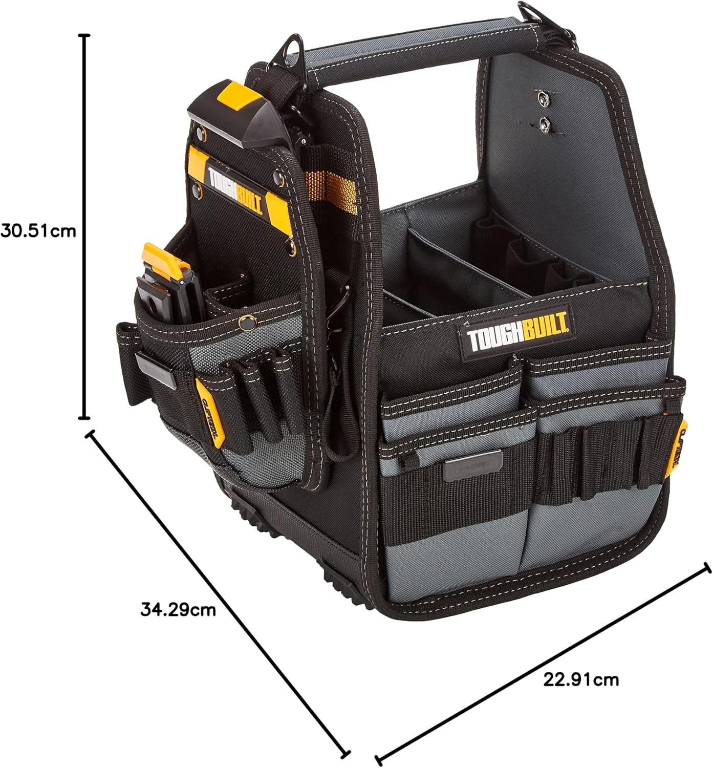 TOUGHBUILT 8インチトートバッグ&CLIPTECHツールポーチ TB-CT-180-8