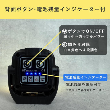 GLOBAL&LOCAL 充電式COB LEDワークライト"DOT" SK-8129