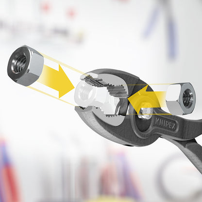 KNIPEX スリップジョイントプライヤー ツイングリップ プラスチックハンドル 200mm 【限定カラー黒Ｘブロンズ】-