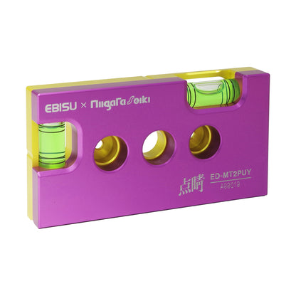 新潟精機 Moriレベル 点睛 Limited ED-MT2PUY パープル×ブライトイエロー-