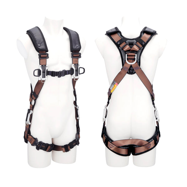 タジマ セフハーネスA サドルブラウン 超消臭パッド付 A4SFAF-SBRCP