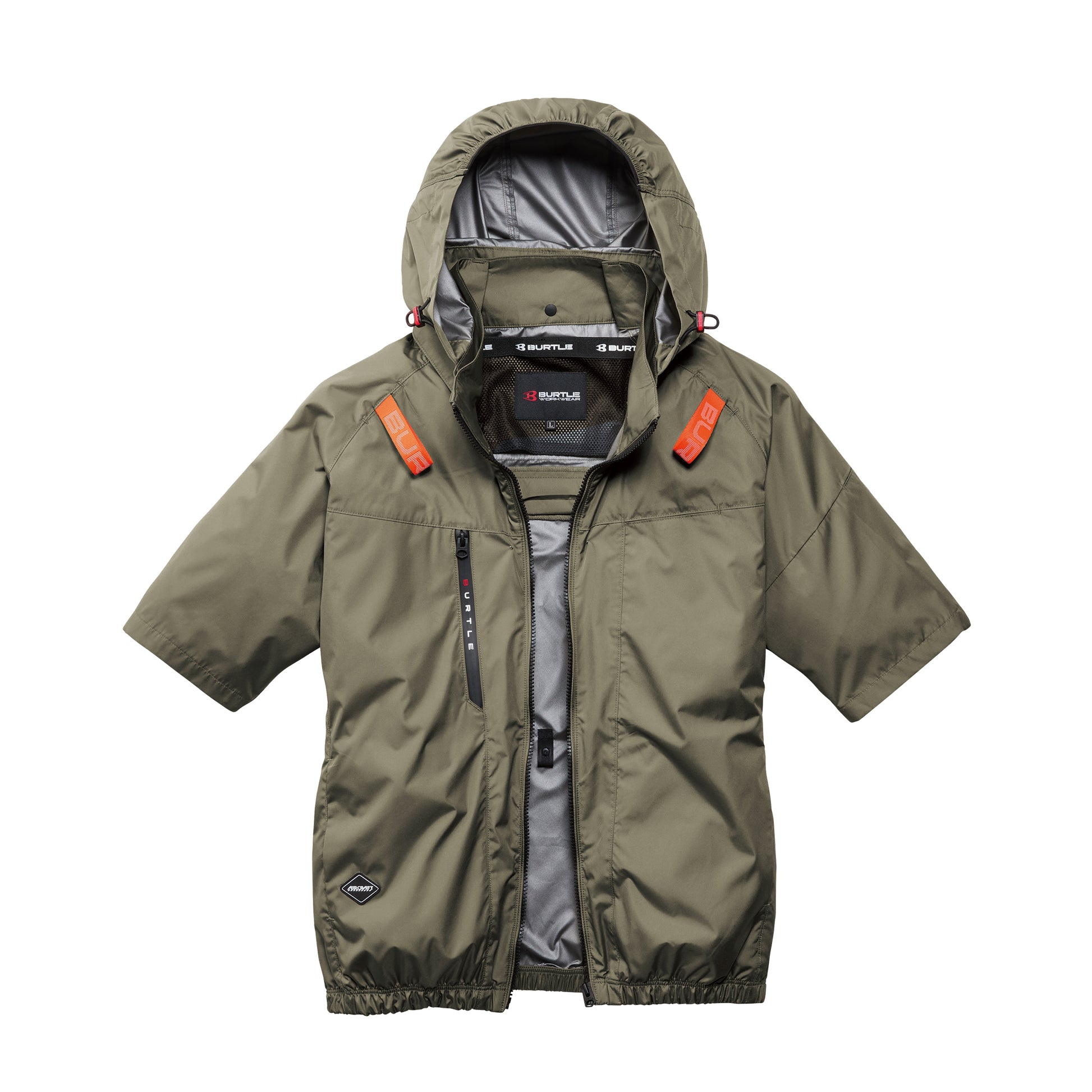 BURTLE【バートル】AC半袖ブルゾン AC2096 [2026SS]-AC2096-23-M