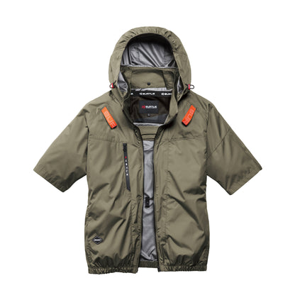 BURTLE【バートル】AC半袖ブルゾン AC2096 [2026SS]-AC2096-23-M