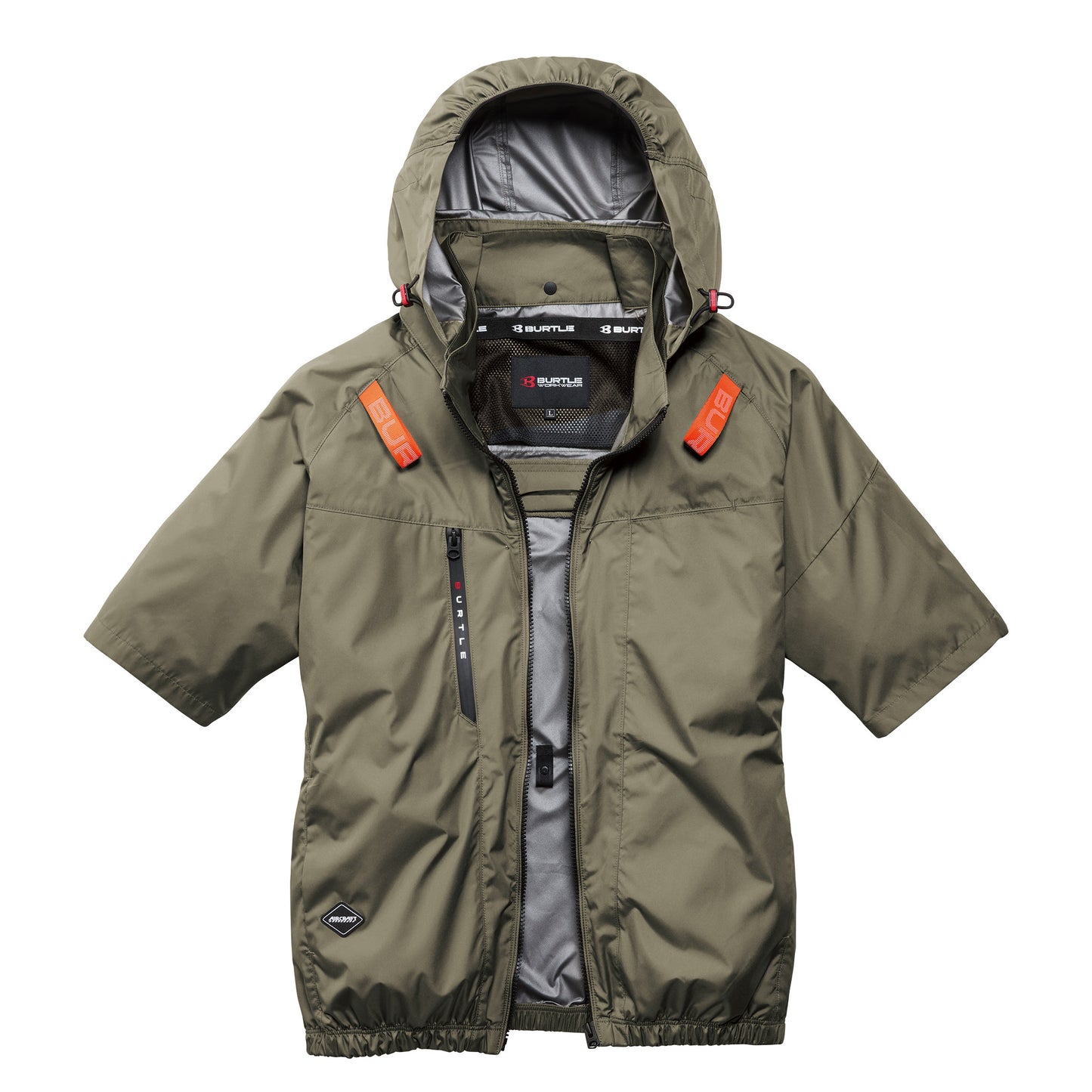 BURTLE【バートル】AC半袖ブルゾン AC2096HB [2026SS]-AC2096HB-23-M