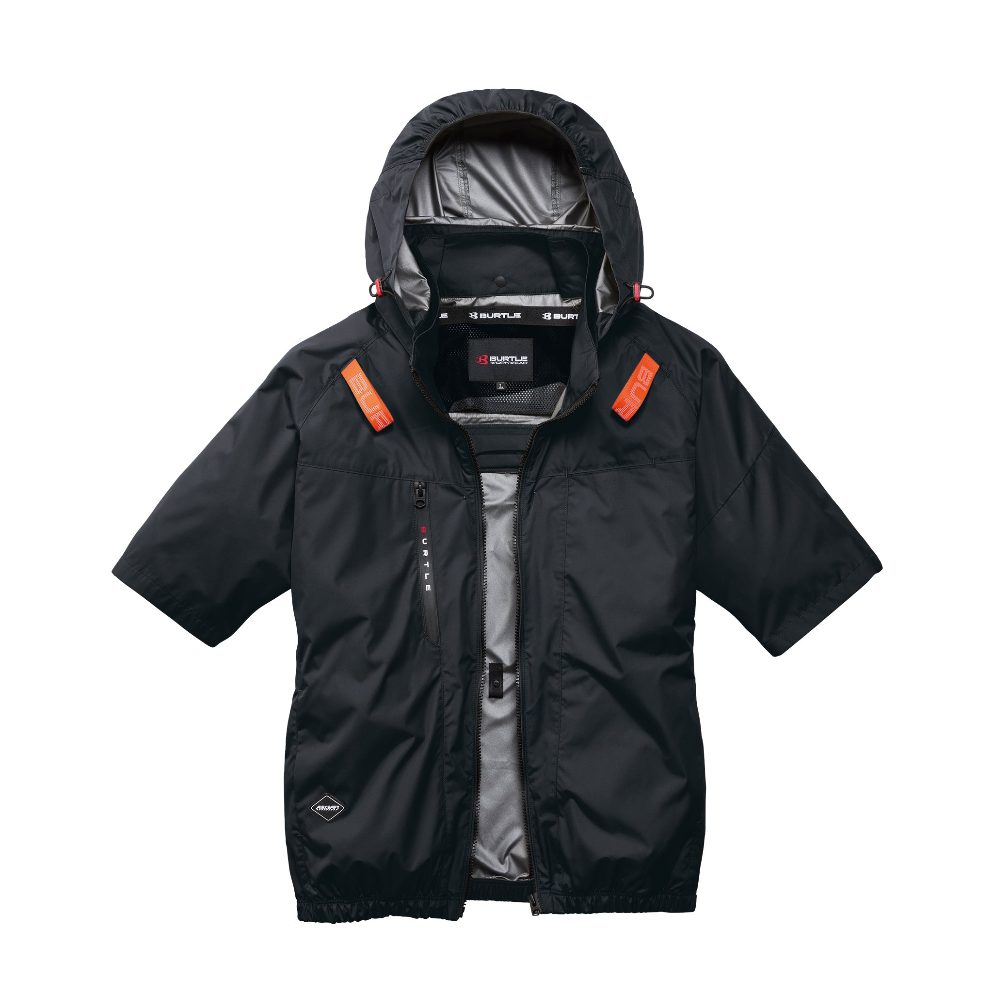 BURTLE WORKWEAR NO.AC2056 SIZE XL 2枚セット BURTLE【バートル】AC半袖ブルゾン AC2096 [2026SS]