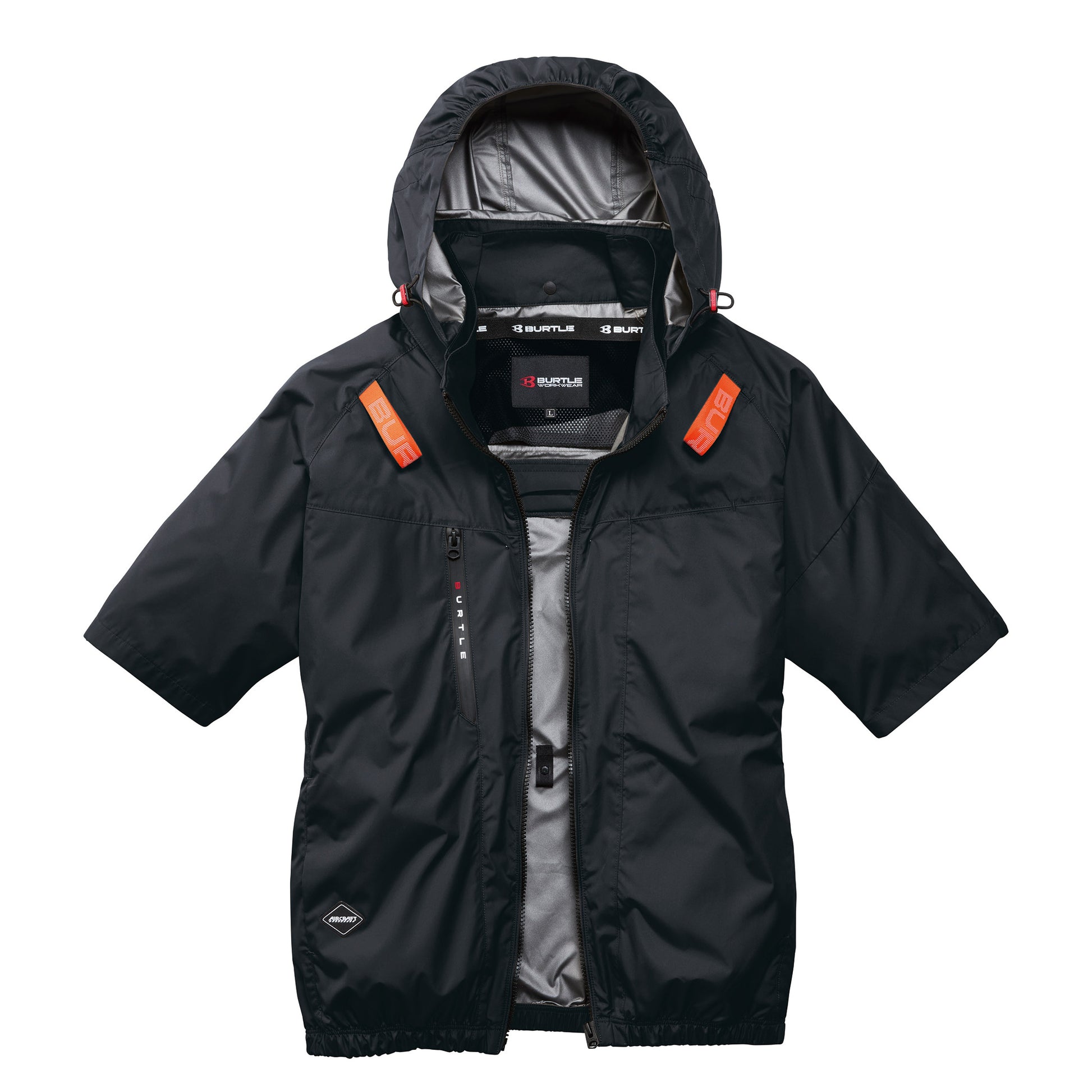 BURTLE【バートル】AC半袖ブルゾン AC2096HB [2026SS]-AC2096HB-35-M