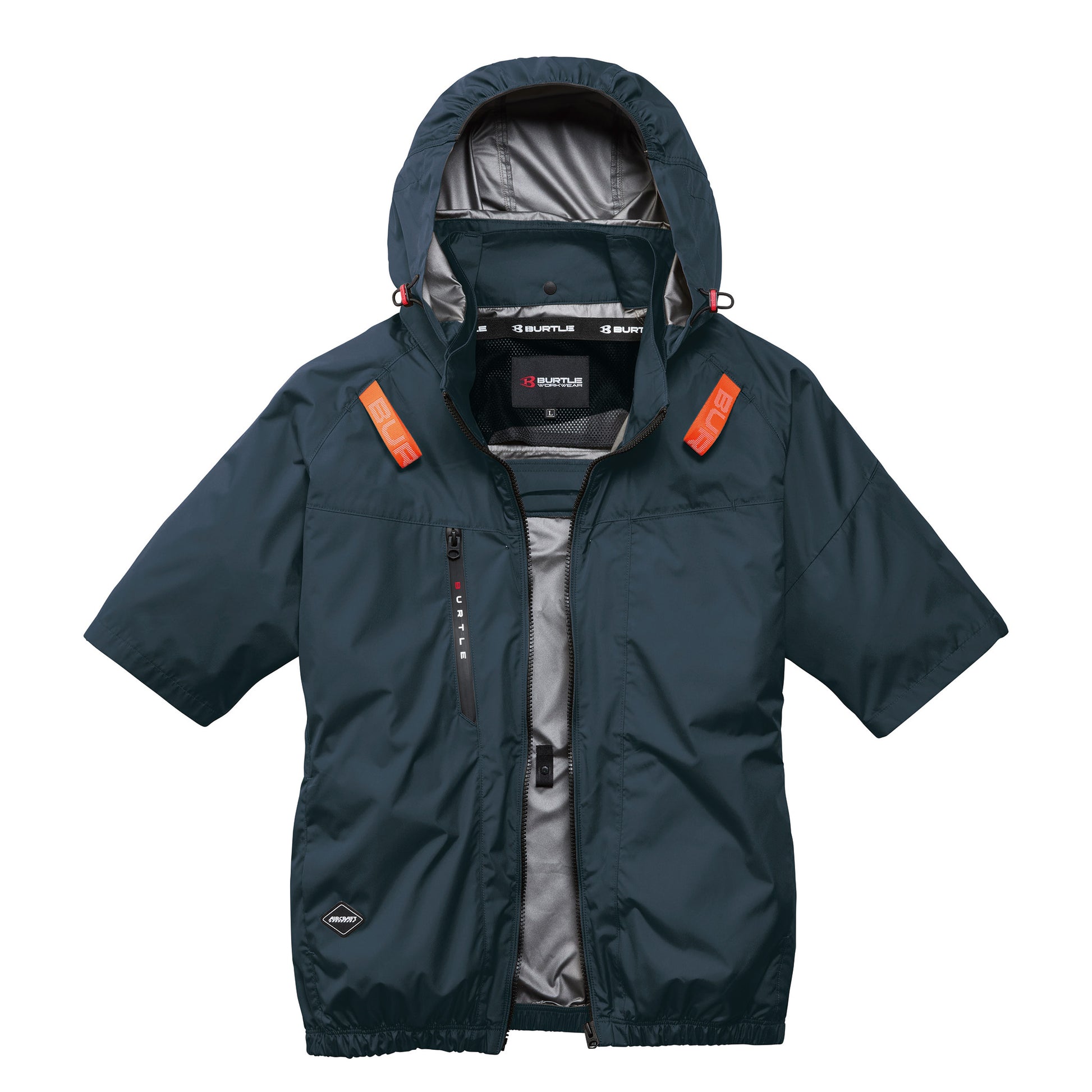 BURTLE【バートル】AC半袖ブルゾン AC2096HB [2026SS]-AC2096HB-53-M