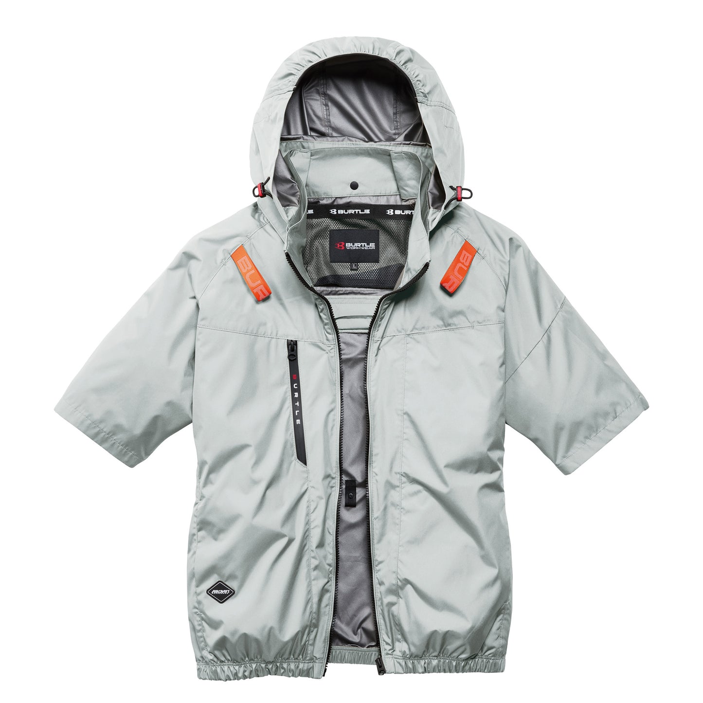 BURTLE【バートル】AC半袖ブルゾン AC2096HB [2026SS]-AC2096HB-60-M