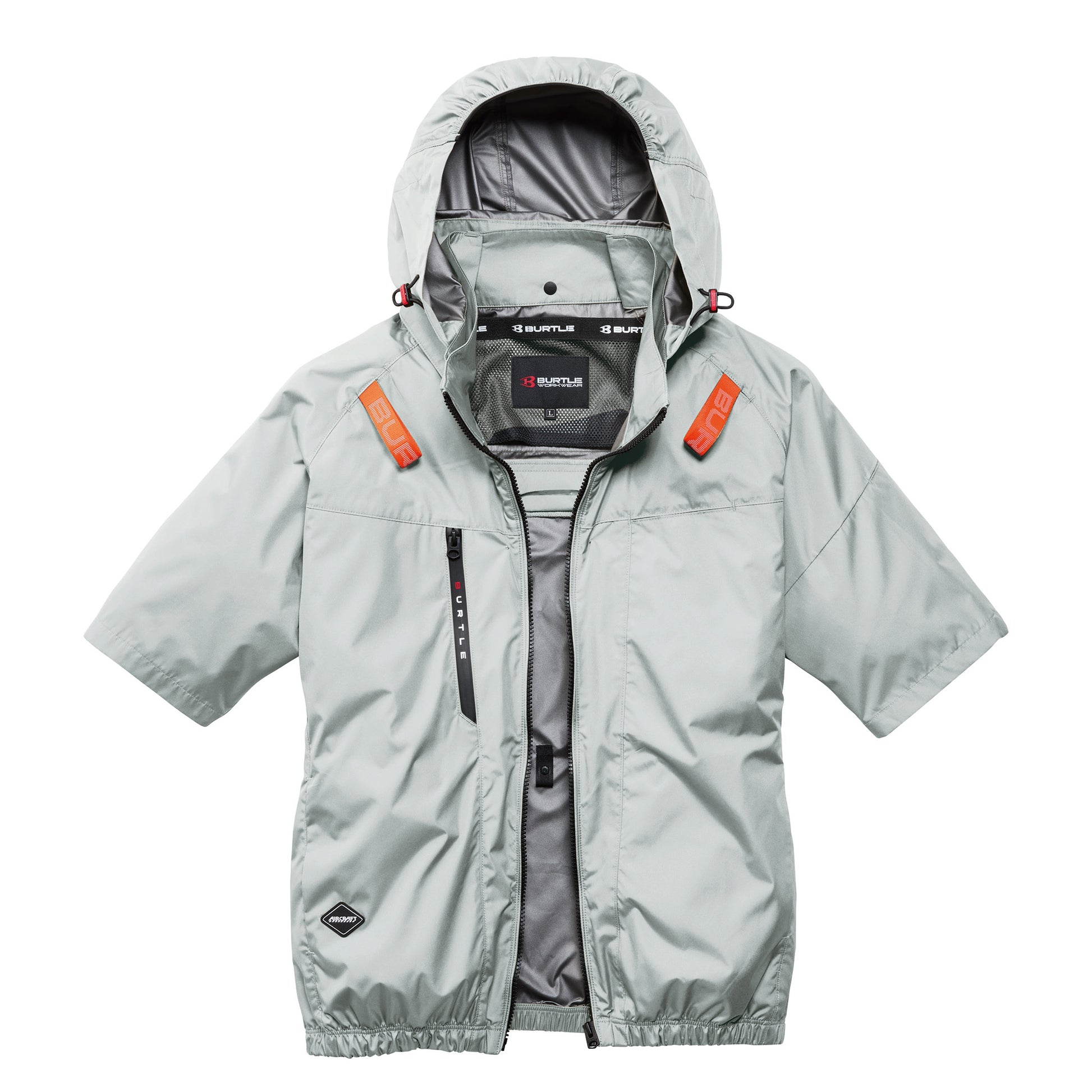 BURTLE【バートル】AC半袖ブルゾン AC2096HB [2026SS]-AC2096HB-60-M