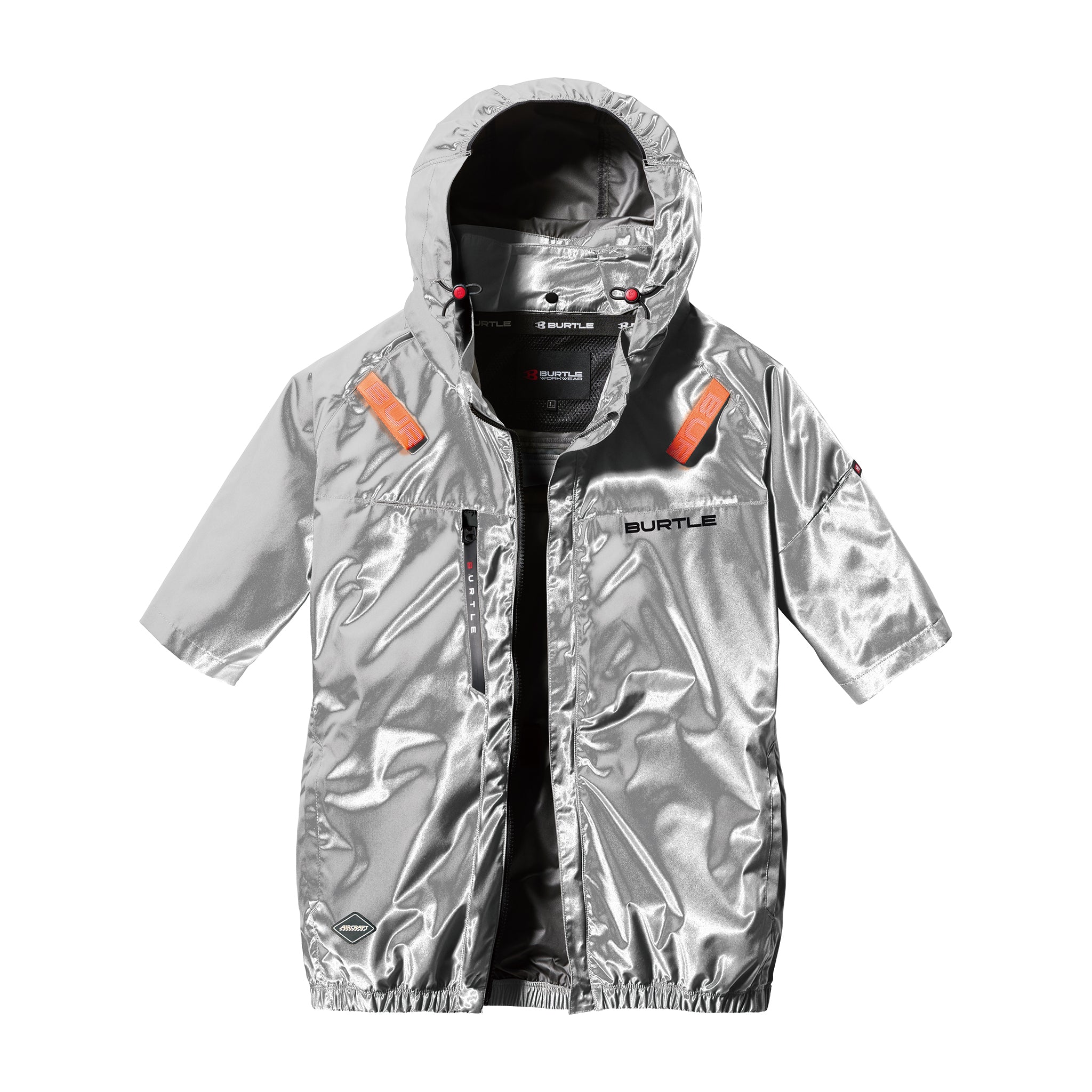 BURTLE【バートル】AC半袖ブルゾン(サイドバック) AC2096L 限定カラー