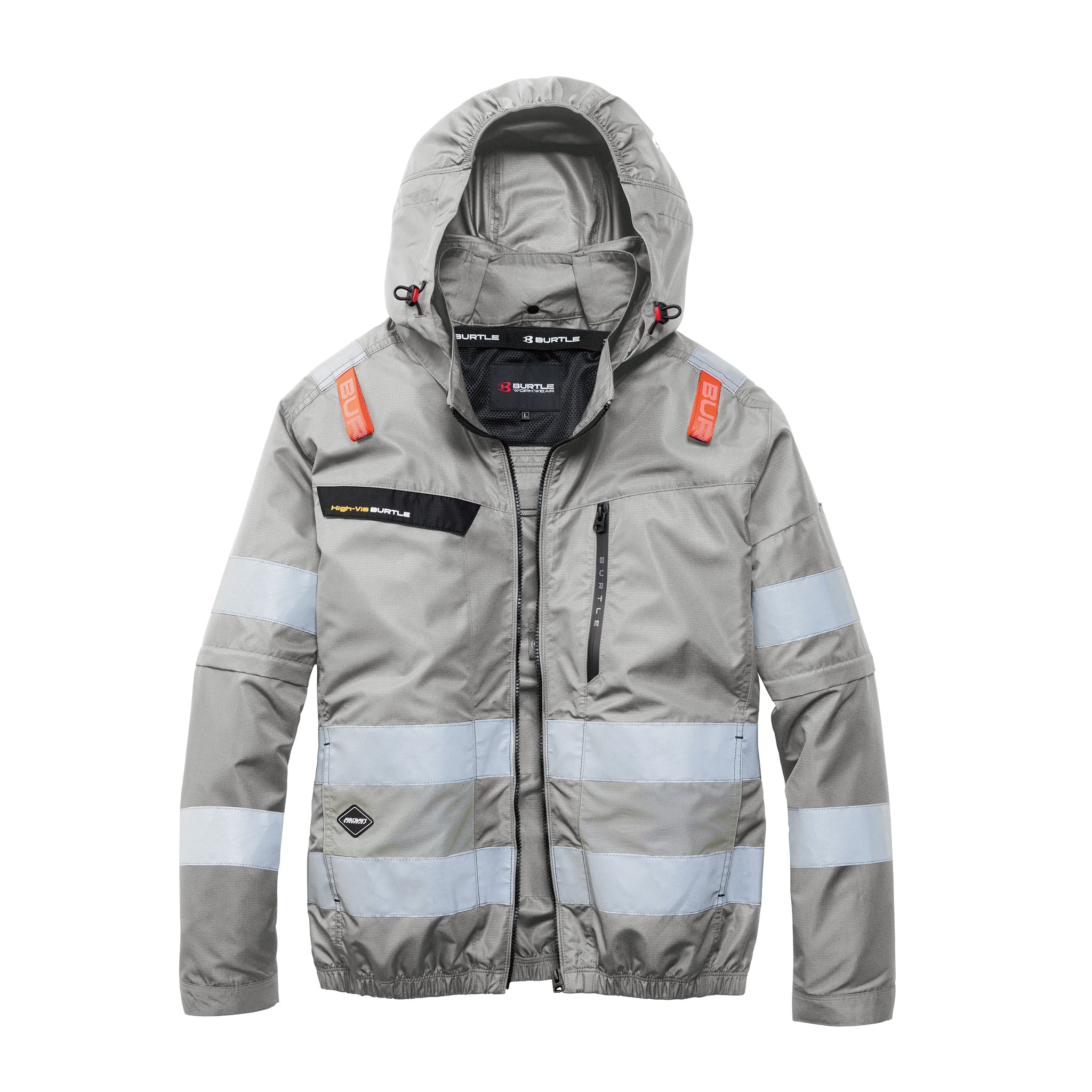 【中古】バートル　AC230,AC240 ハートマークショップ】BURTLE バートル AC2094 ベスト アッシュグレー