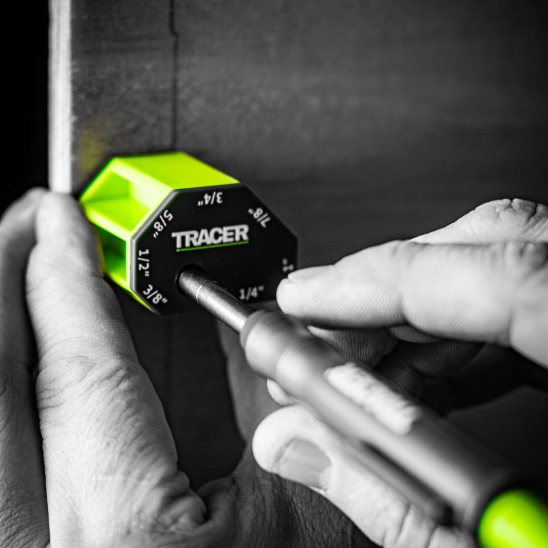 TRACER マーキングガイドセット（スクライブブロック＋センターファインダー付き） AMGS1