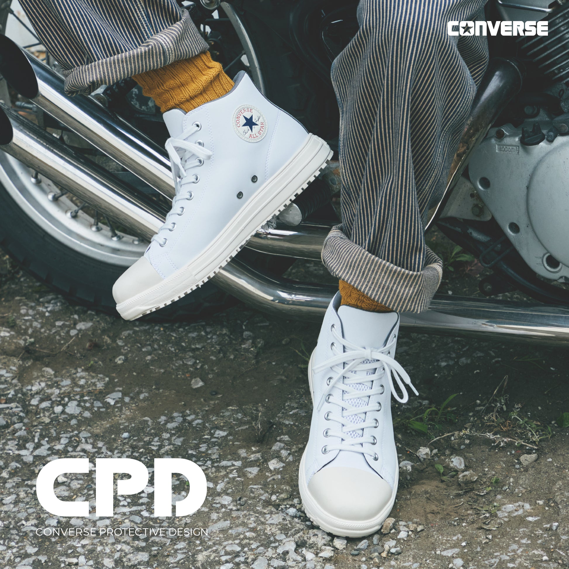 CONVERSE CPD ALL STAR PS HI ホワイト-