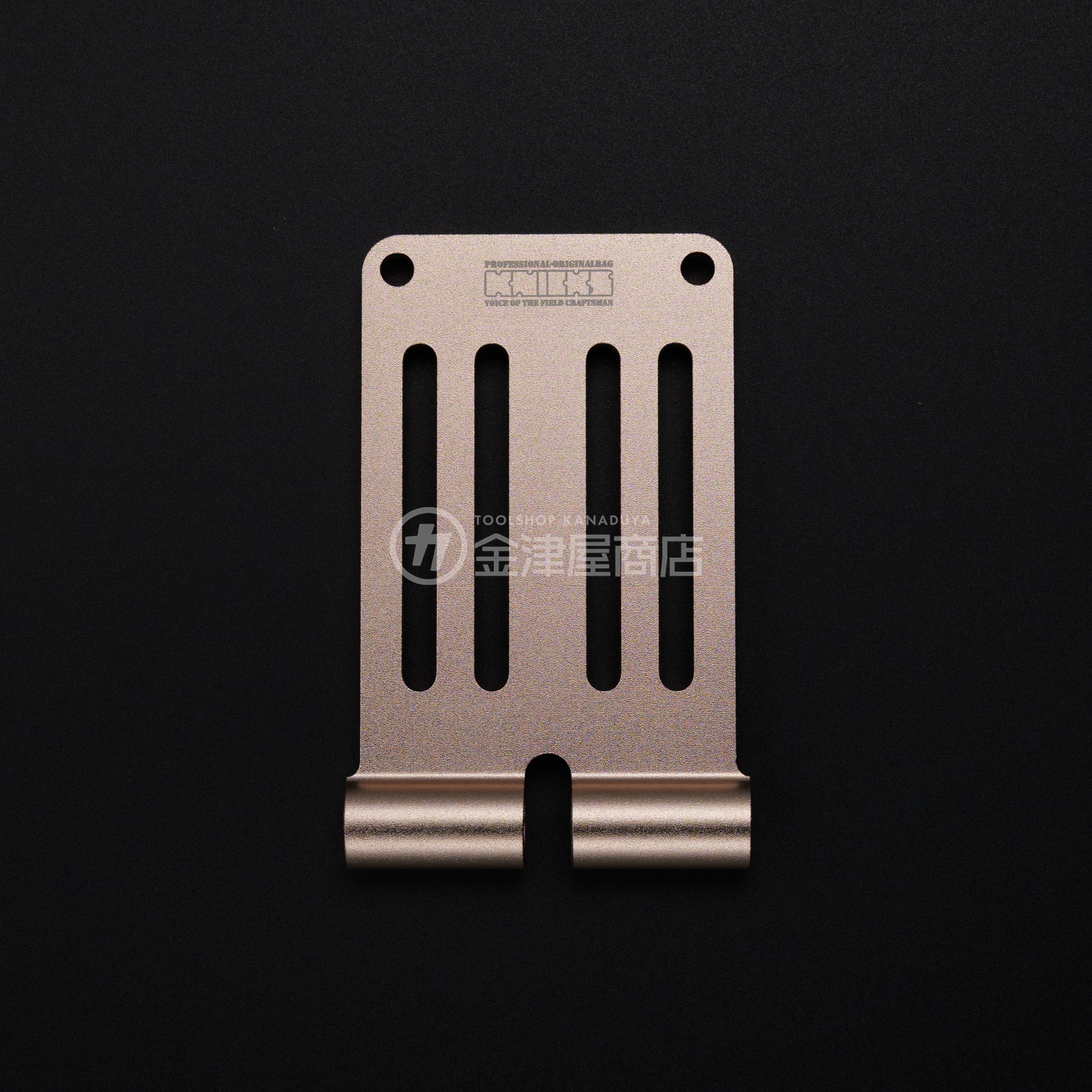 ニックス(KNICKS) アルミ削り出しベルトループ ALU15 (マイナーチェンジ)-ALU15-PG