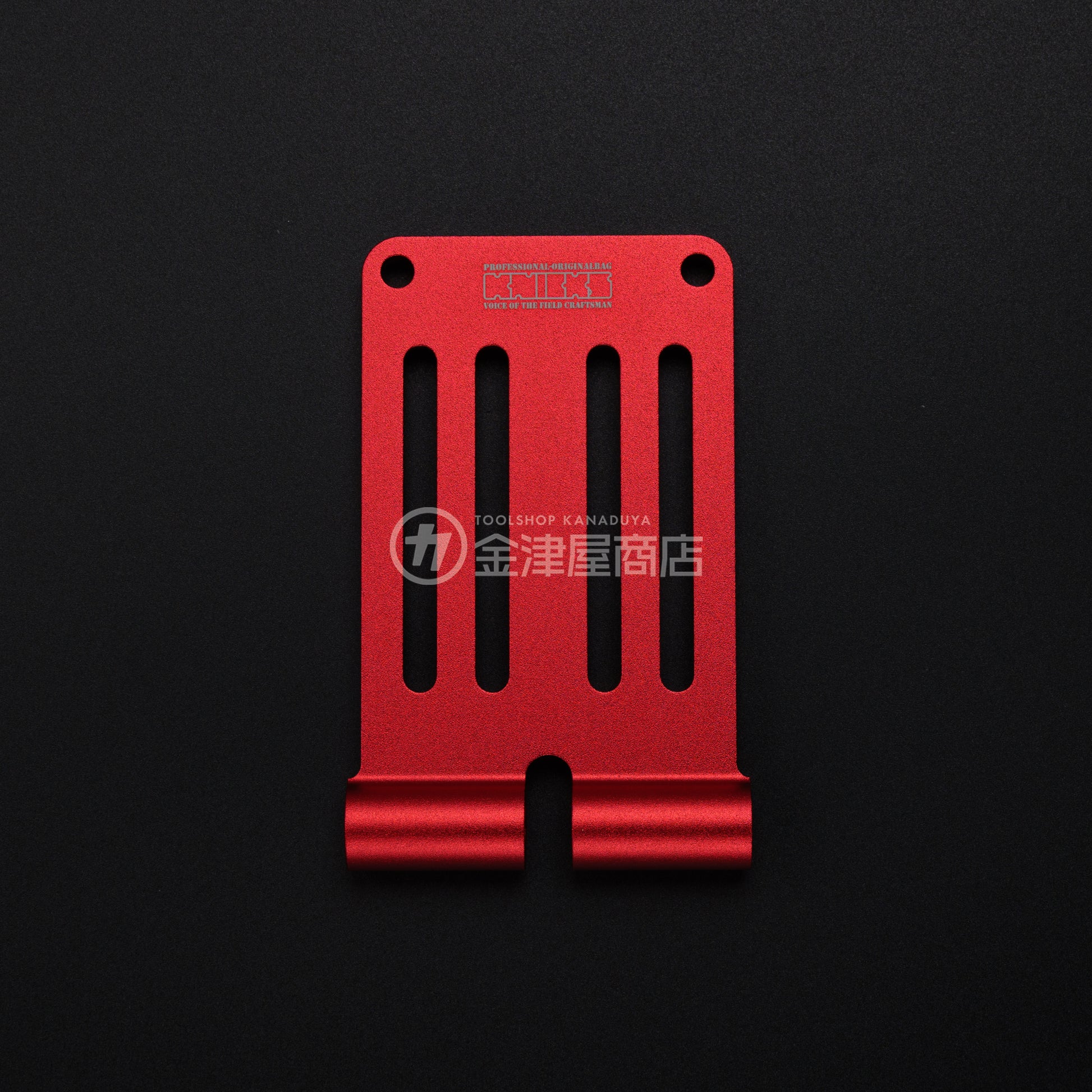 ニックス(KNICKS) アルミ削り出しベルトループ ALU15 (マイナーチェンジ)-ALU15-R