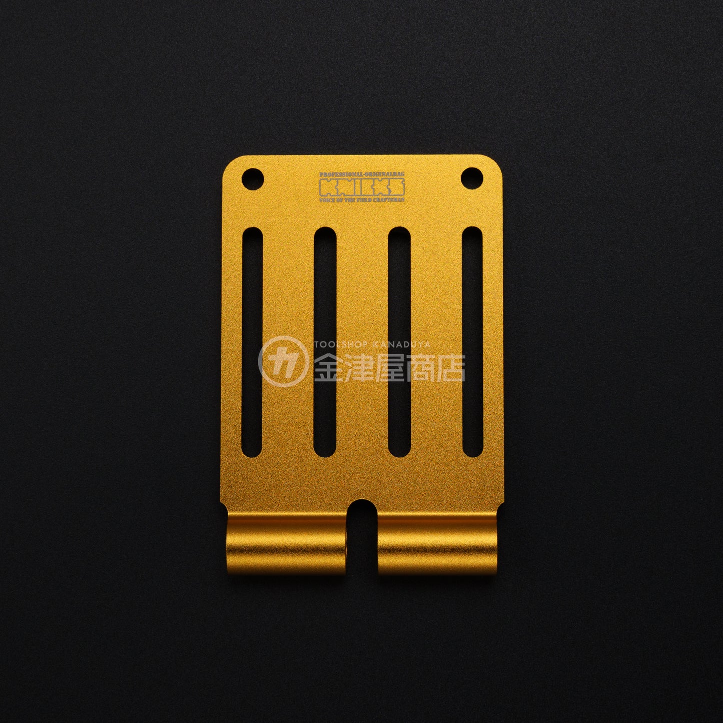 ニックス(KNICKS) アルミ削り出しベルトループ ALU15L (マイナーチェンジ)-ALU15L-GO