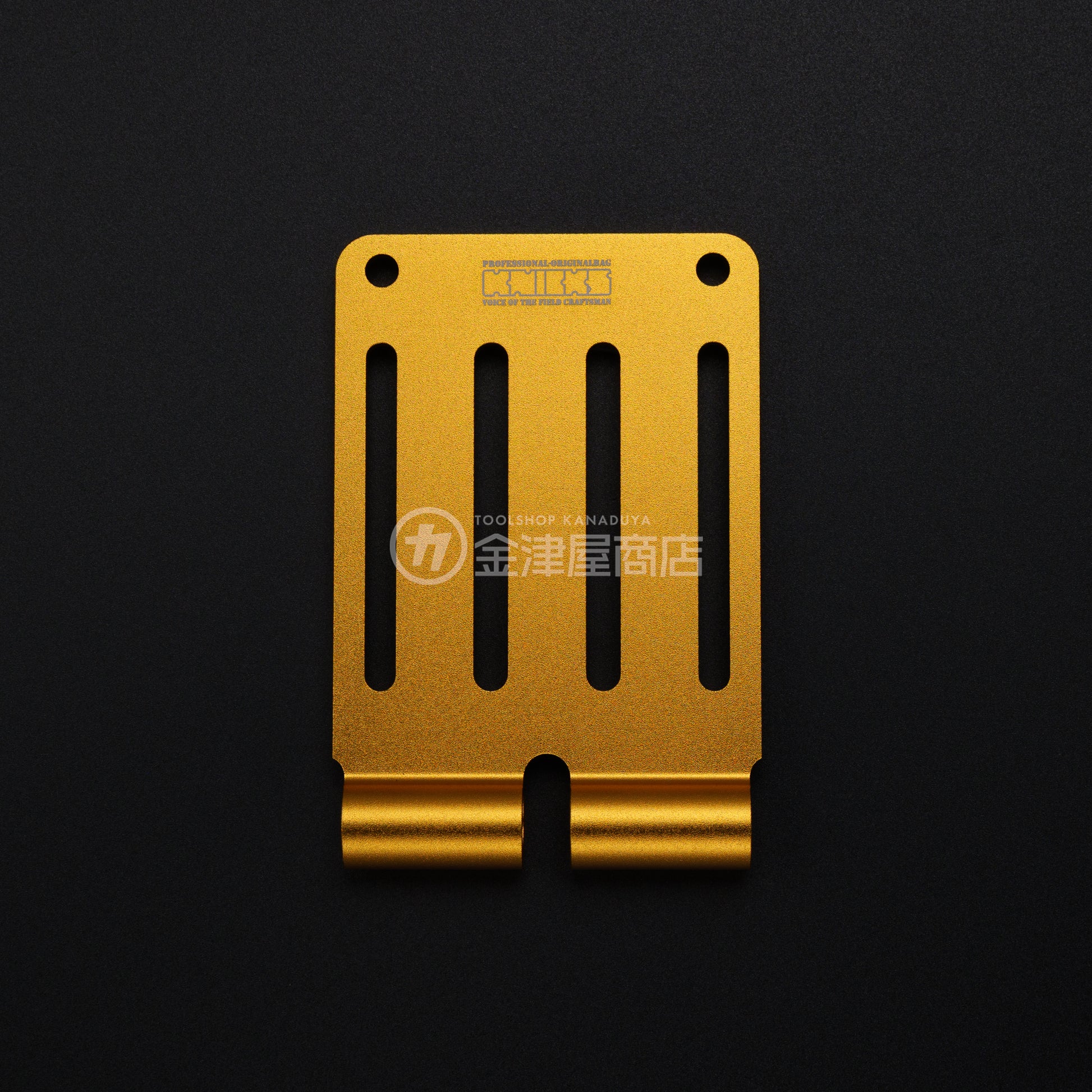 ニックス(KNICKS) アルミ削り出しベルトループ ALU15L (マイナーチェンジ)-ALU15L-GO