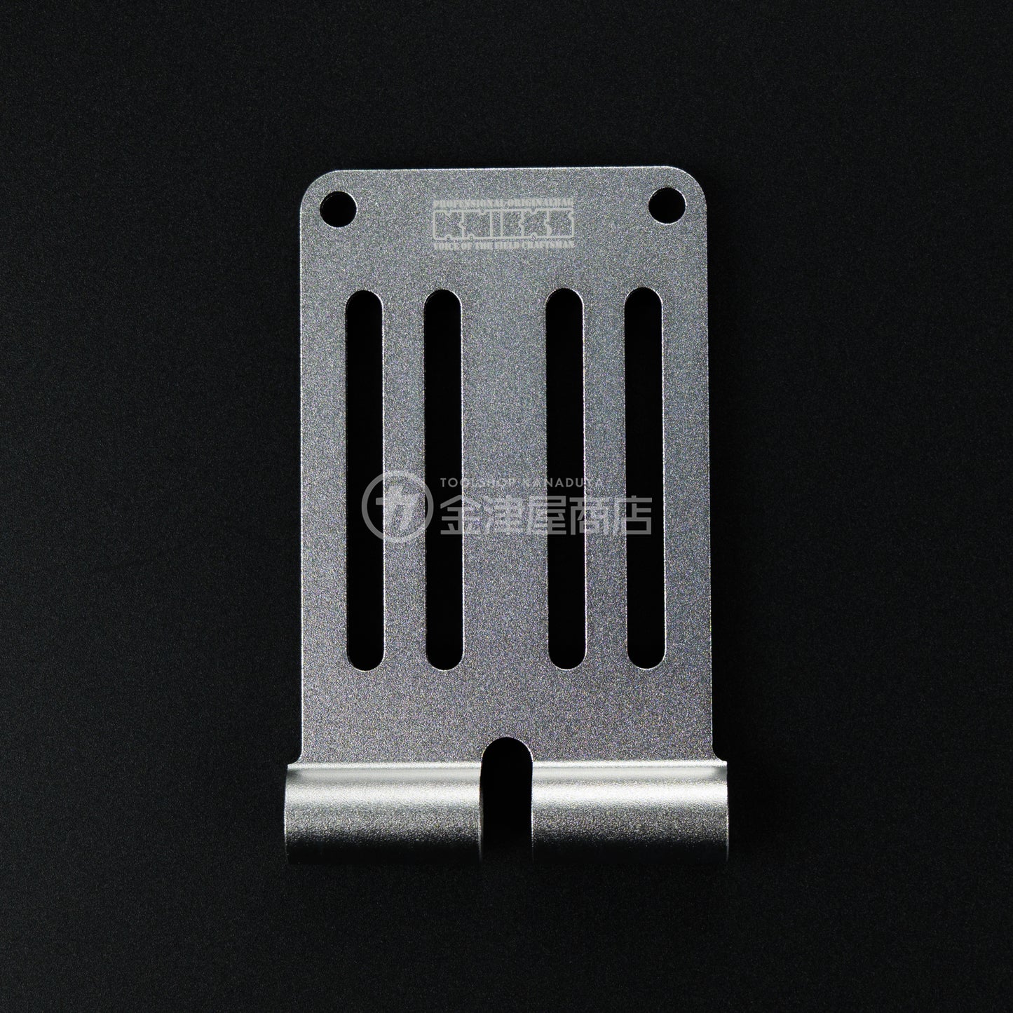 ニックス(KNICKS) アルミ削り出しベルトループ ALU15-S【数量限定ラメシルバー】-