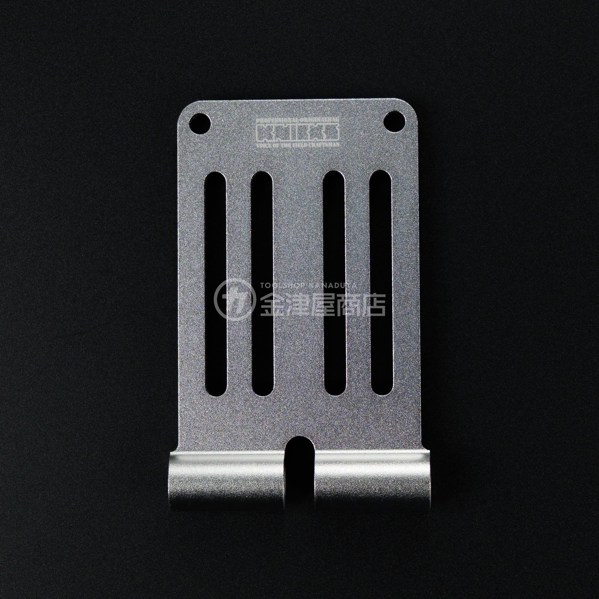 ニックス(KNICKS) アルミ削り出しベルトループ ALU15-S【数量限定ラメシルバー】-