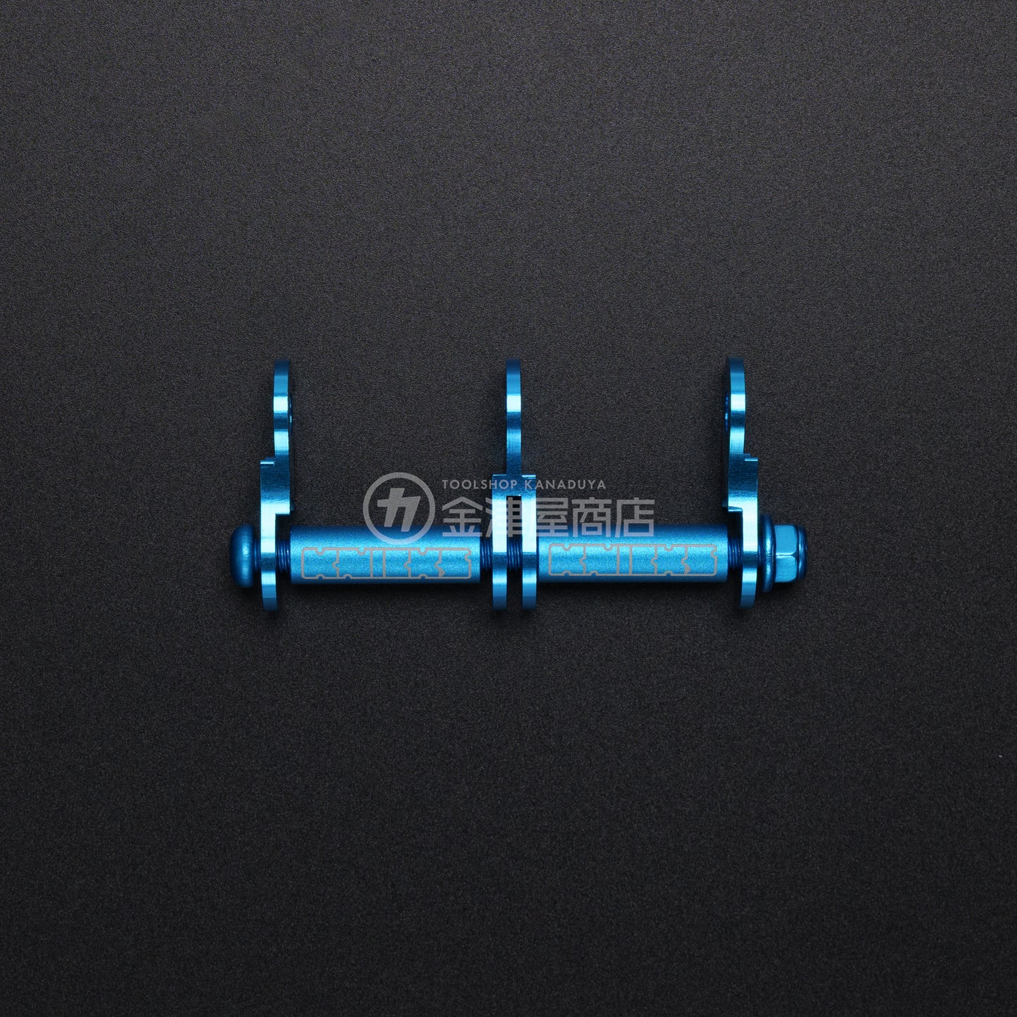 ニックス(KNICKS) アルミ製金具一式 2連結タイプ ALU-2 (マイナーチェンジ)-ALU-2BL