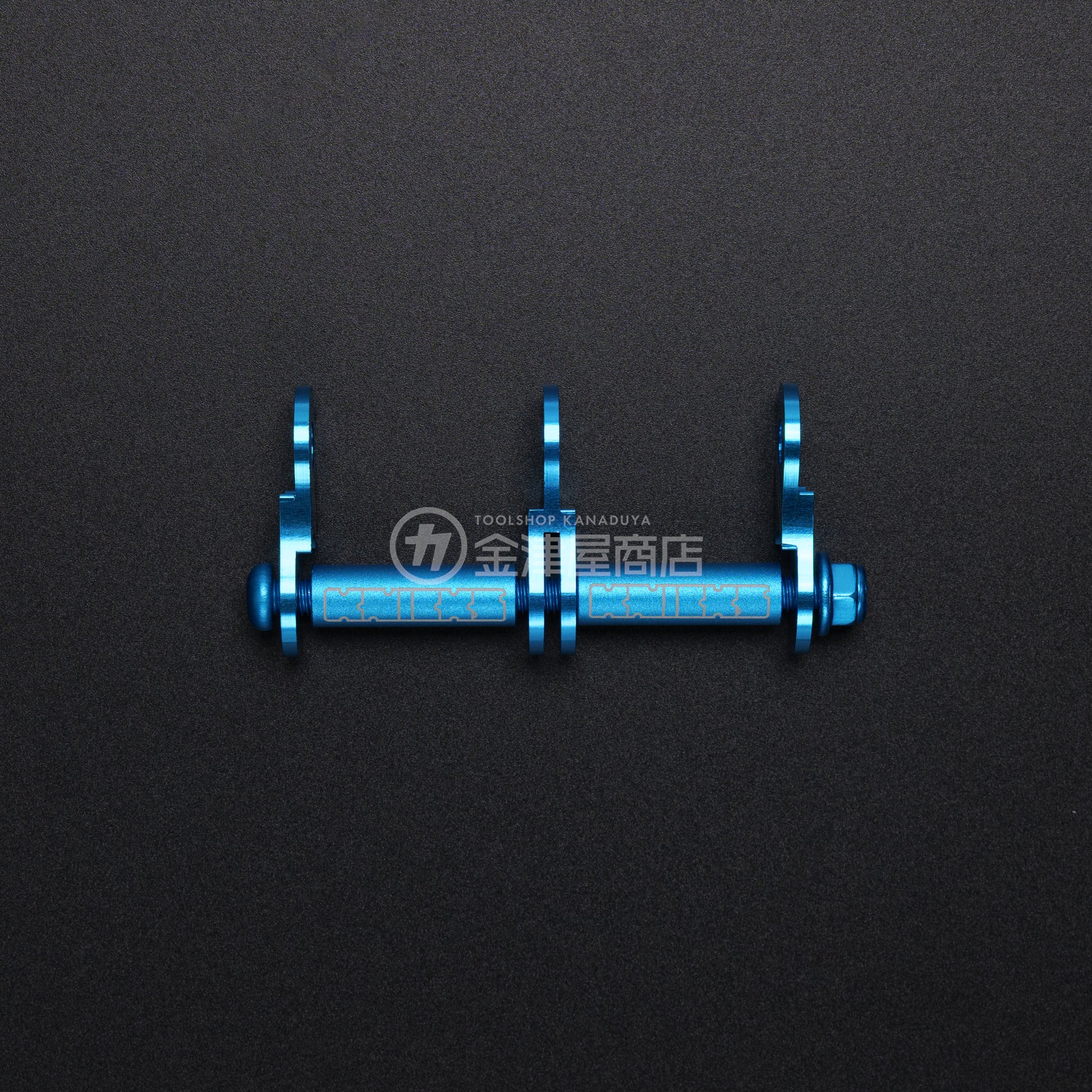 ニックス(KNICKS) アルミ製金具一式 2連結タイプ ALU-2 (マイナーチェンジ)-ALU-2BL