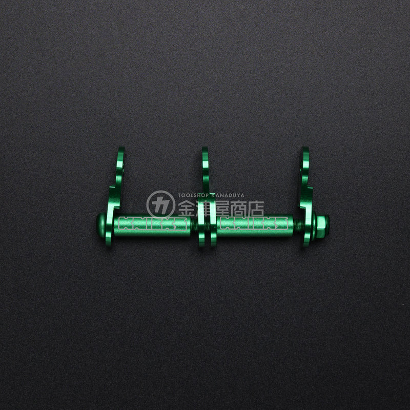 ニックス(KNICKS) アルミ製金具一式 2連結タイプ ALU-2 (マイナーチェンジ)-ALU-2G