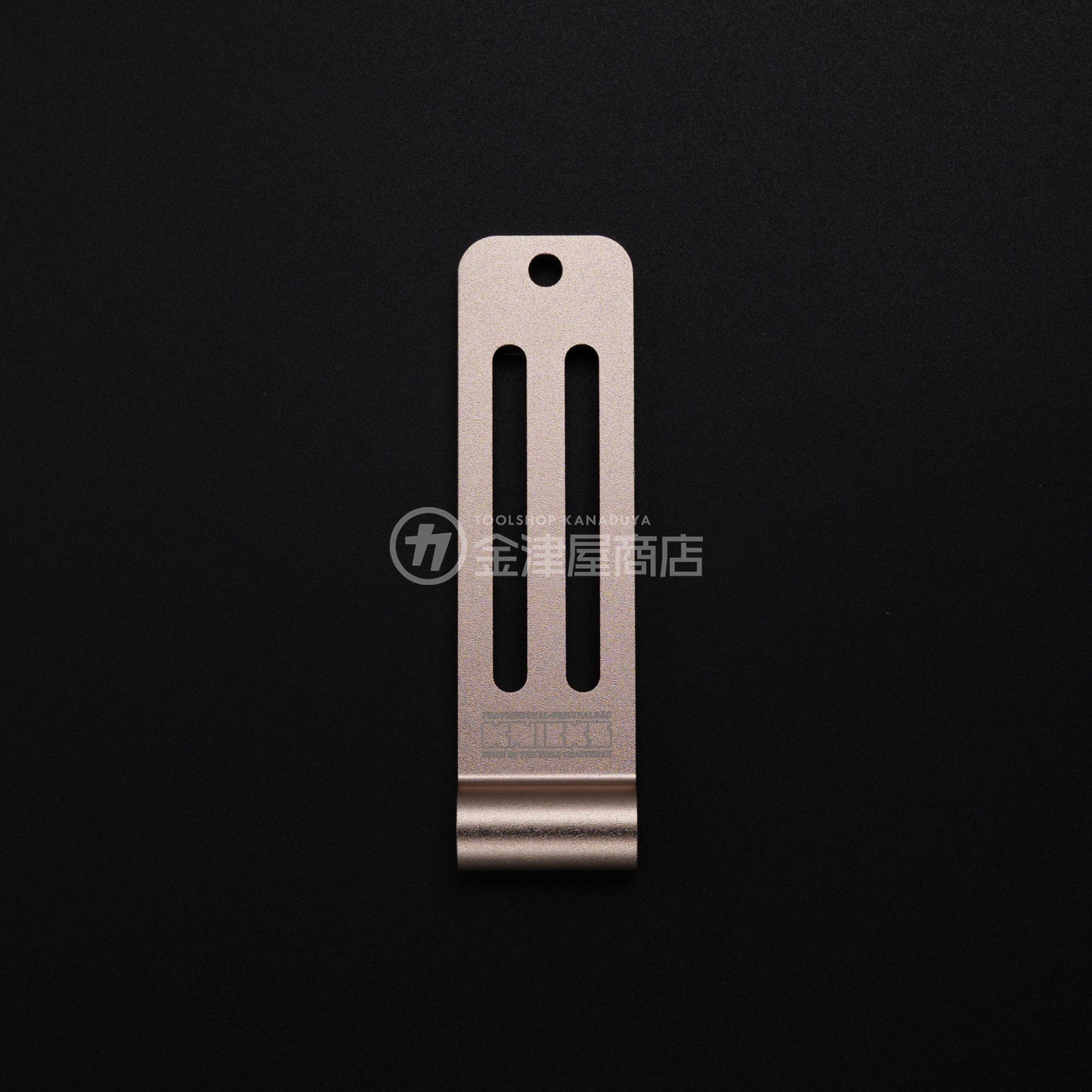 ニックス(KNICKS) アルミ削り出しシングルベルトループ ALUZ (マイナーチェンジ)-ALUZ-PG