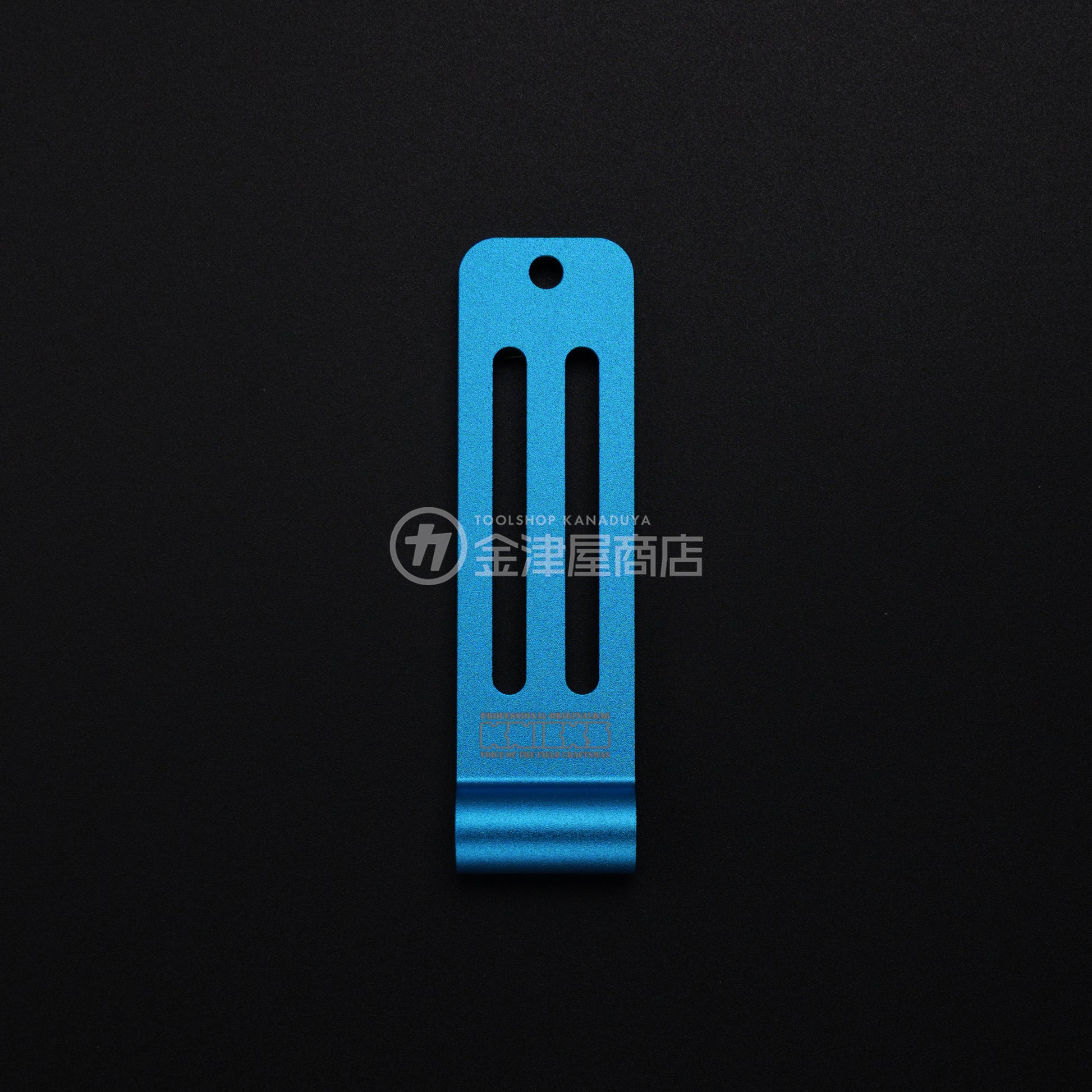 ニックス(KNICKS) アルミ削り出しシングルベルトループ ALUZ (マイナーチェンジ)-ALUZ-BL