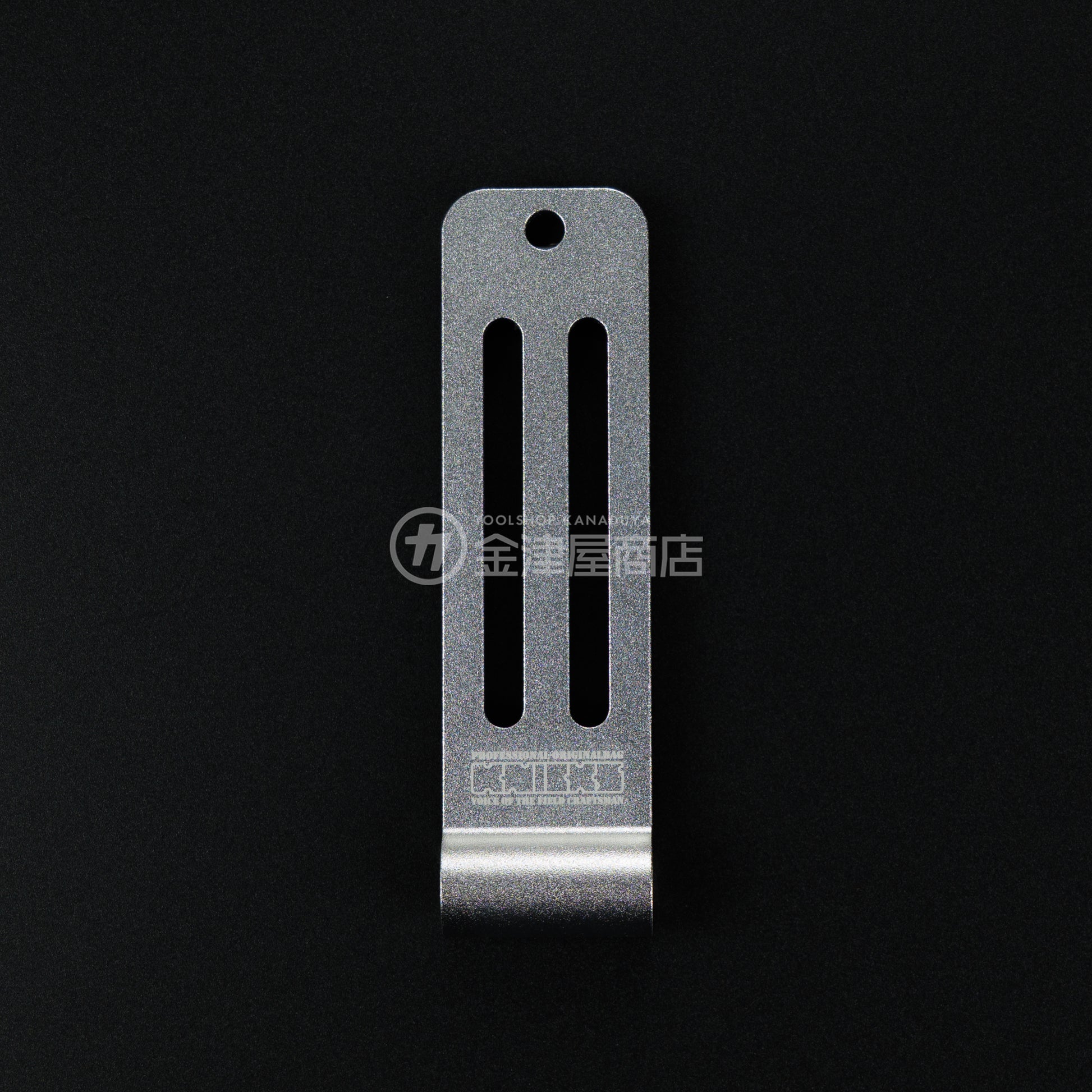 ニックス(KNICKS) アルミ削り出しシングルベルトループ ALUZ-S【数量限定ラメシルバー】-