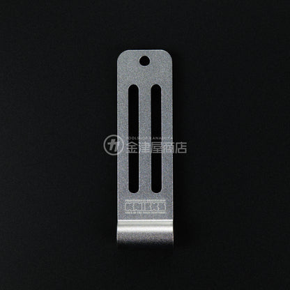 ニックス(KNICKS) アルミ削り出しシングルベルトループ ALUZ-S【数量限定ラメシルバー】-