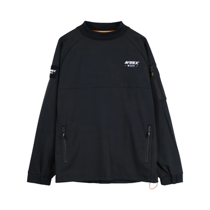 AVIREX【アビレックス】 モックネックプルオーバー AV819 [2026AW]-AV-819-491-M