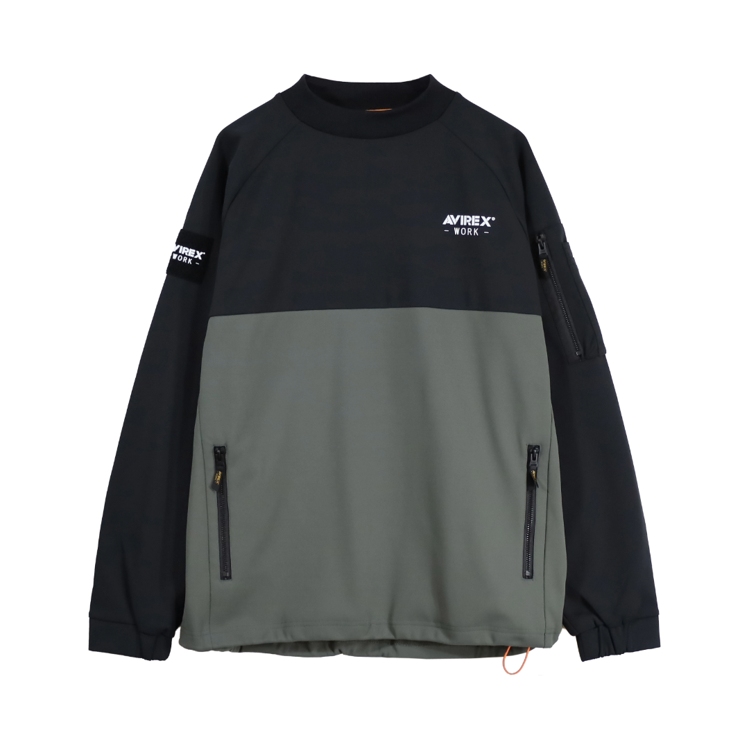 AVIREX【アビレックス】 モックネックプルオーバー AV819 [2026AW]-AV-819-404-M