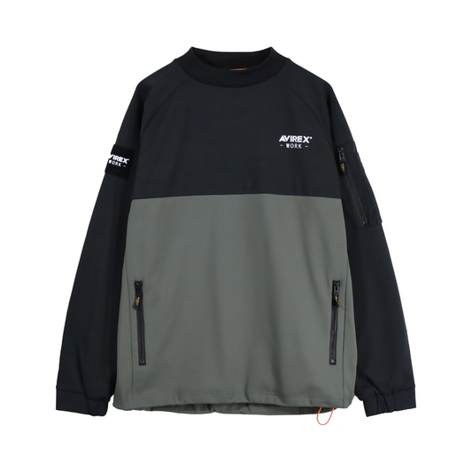 AVIREX【アビレックス】 モックネックプルオーバー AV819 [2026AW]-AV-819-404-M