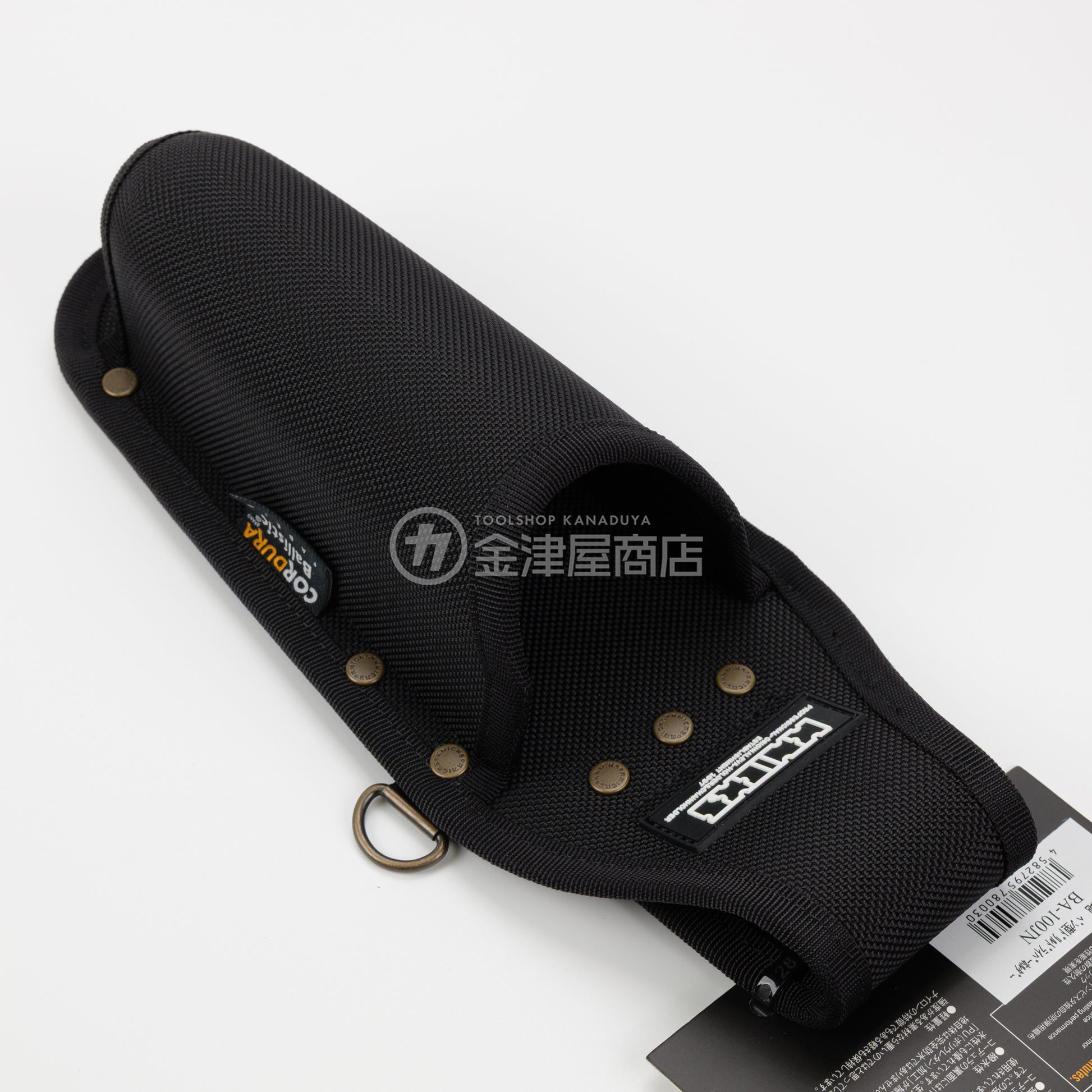 ニックス(KNICKS) EVA/コーデュラバリスティック生地 ペン型ドリルドライバーホルダー BA-100JN【YKK鋲】-