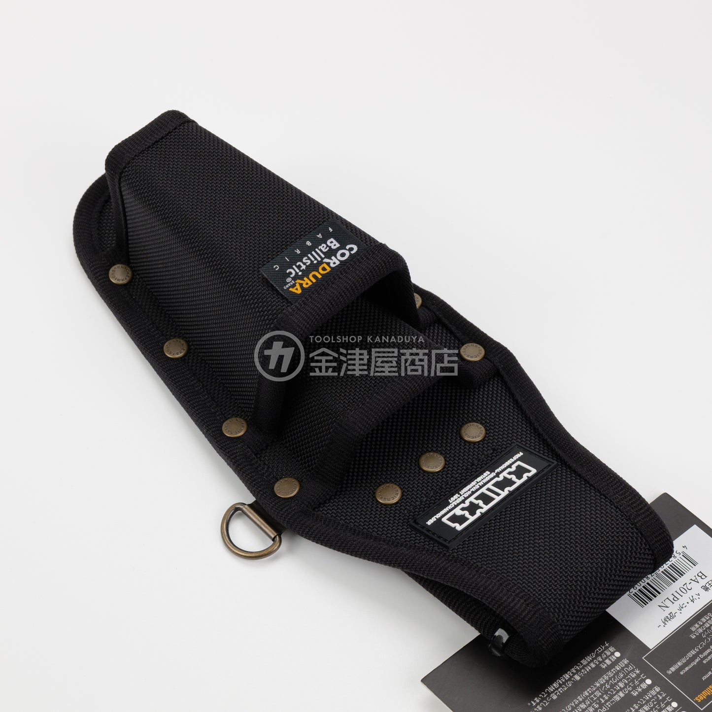 ニックス(KNICKS) EVA/コーデュラバリスティック生地ペンチ・ニッパー2Pホルダー BA-201PLN【YKK鋲】-