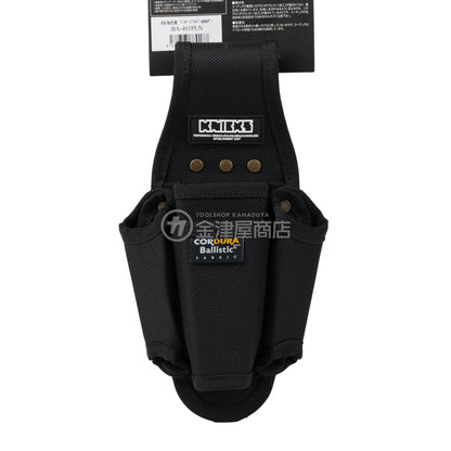 ニックス(KNICKS) EVA/コーデュラバリスティック生地ペンチ・ドライバー4Pホルダー BA-401PLN【YKK鋲】-