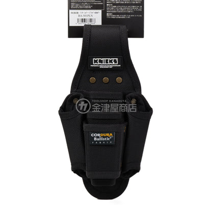 ニックス(KNICKS) EVA/コーデュラバリスティック生地ペンチ・ニッパー・ドライバー5Pホルダー BA-501PLN【YKK鋲】-