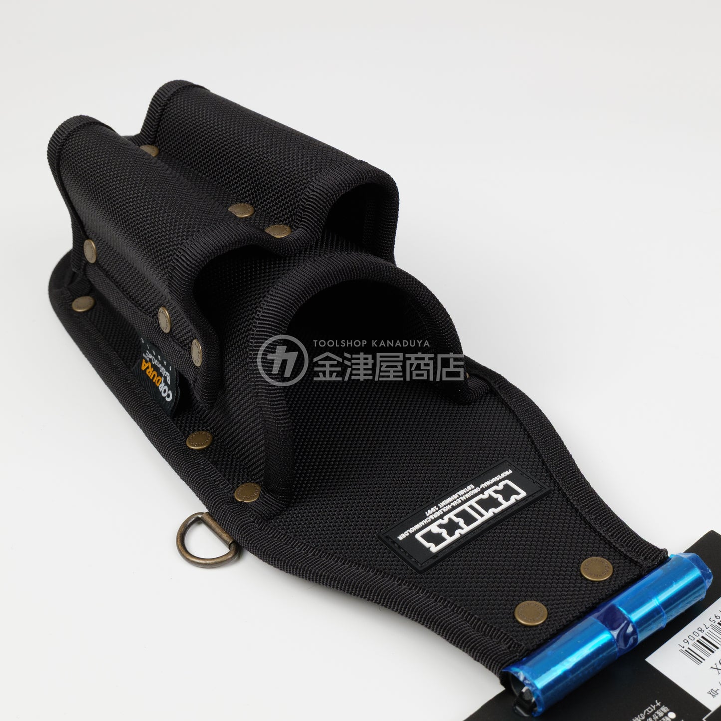 ニックス(KNICKS) EVA/コーデュラバリスティック生地ペン型ドリルドライバー3PホルダーDX BAT-103JNDX【YKK鋲】-