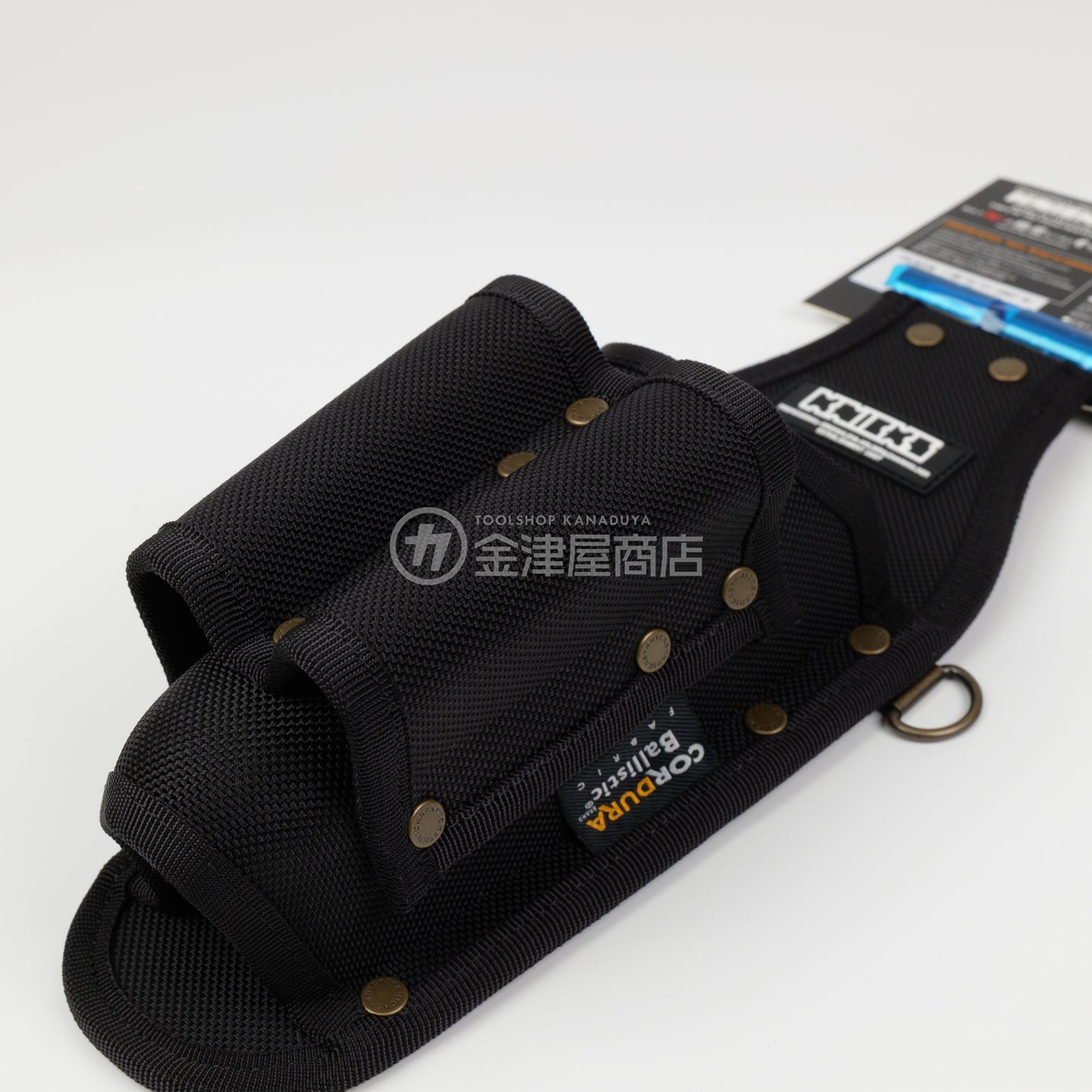 ニックス(KNICKS) EVA/コーデュラバリスティック生地ペン型ドリルドライバー3PホルダーDX BAT-103JNDX【YKK鋲】-