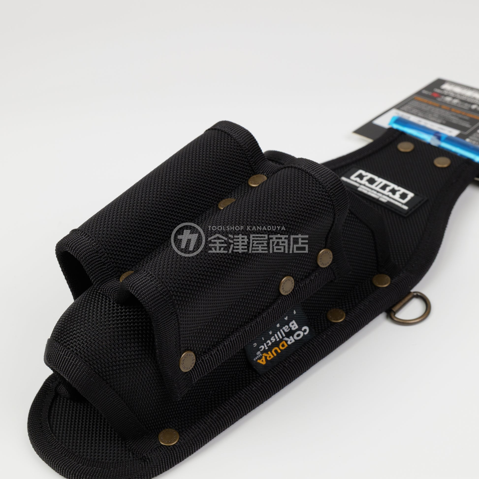 ニックス(KNICKS) EVA/コーデュラバリスティック生地ペン型ドリルドライバー3PホルダーDX BAT-103JNDX【YKK鋲】-