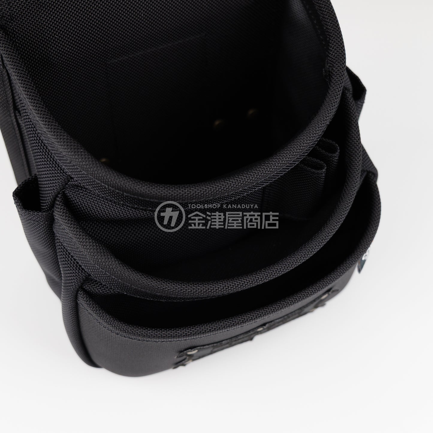 ニックス(KNICKS) 前袋(外側)EVA型押タイプ コーデュラバリスティック生地チェーン対応3段腰袋 BAT-301DDXSP【TITプレート補強入り】-