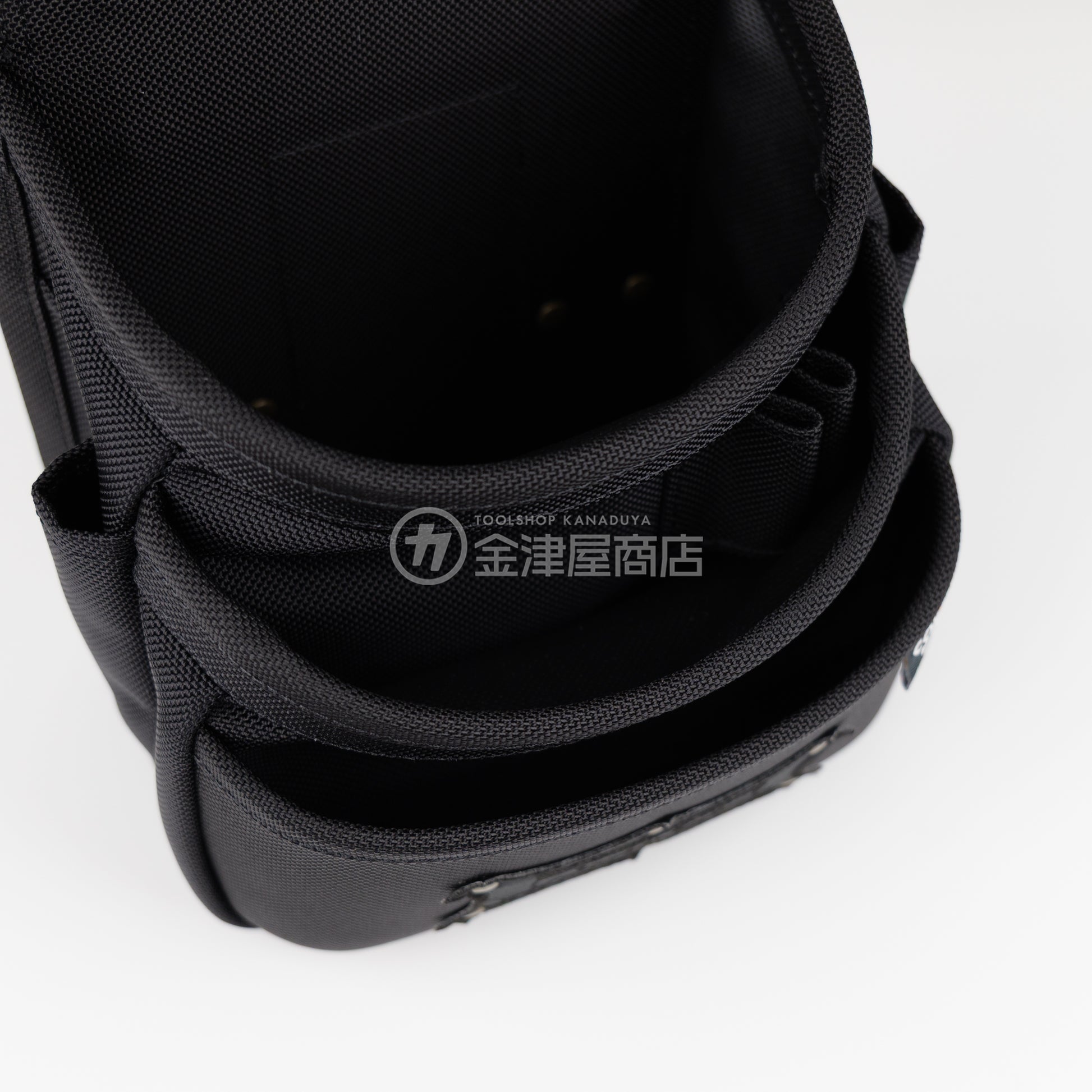 ニックス(KNICKS) 前袋(外側)EVA型押タイプ コーデュラバリスティック生地チェーン対応3段腰袋 BAT-301DDXSP【TITプレート補強入り】-