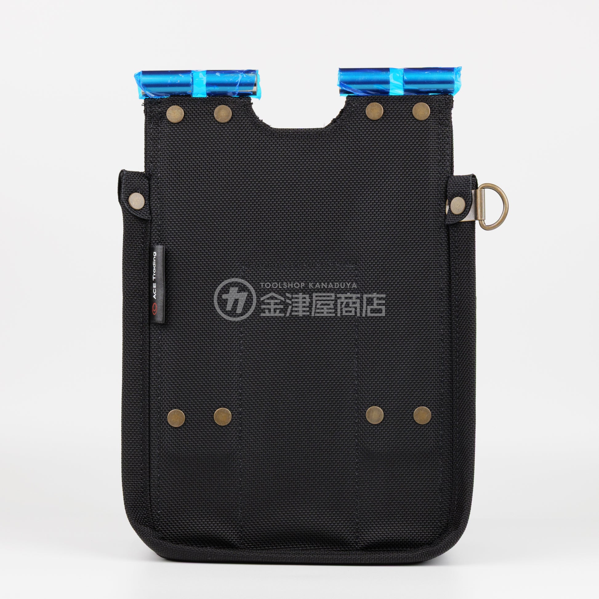 ニックス(KNICKS) 前袋(外側)EVA型押タイプ コーデュラバリスティック生地チェーン対応3段腰袋 BAT-301DDXSP【TITプレート補強入り】-