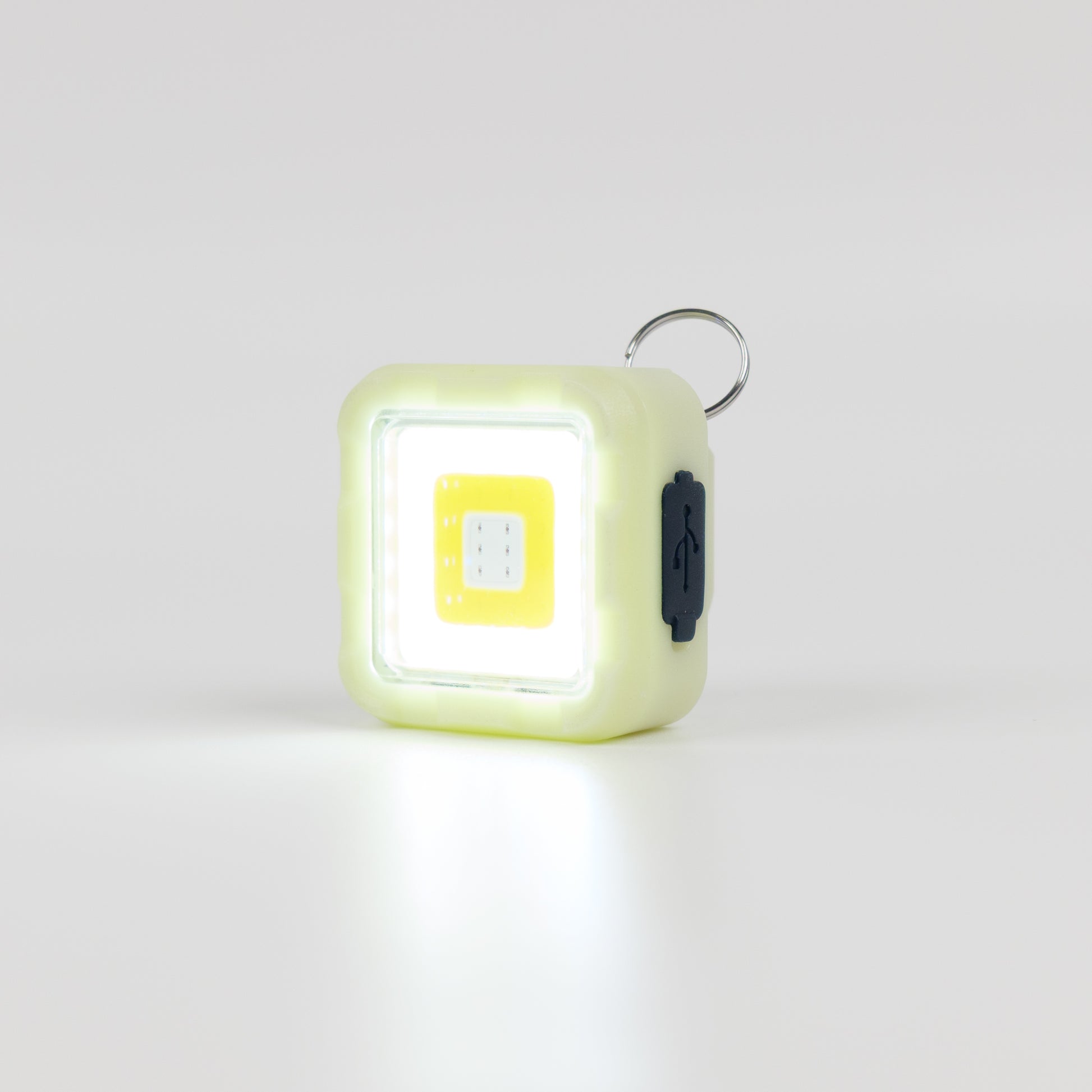 ビッグマン LEDミニミニライト充電式キューブ 蓄光ボディ BPML-EVO2 1000lm/セフ/マグネット-